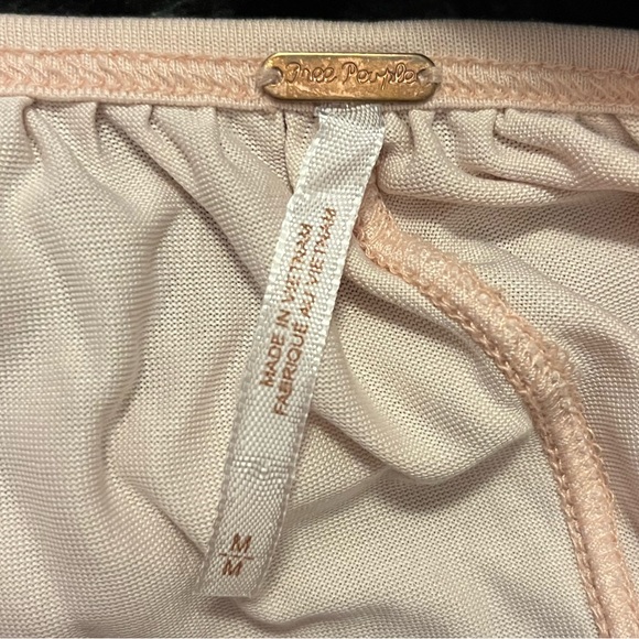 Free People Pastel Pink Flowy Camisole Top - Picture 2 of 3